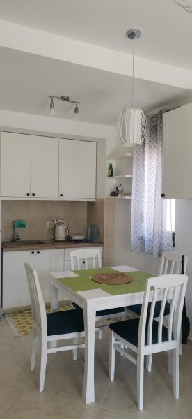 Kuhinja jednosobnog stana u Budvi