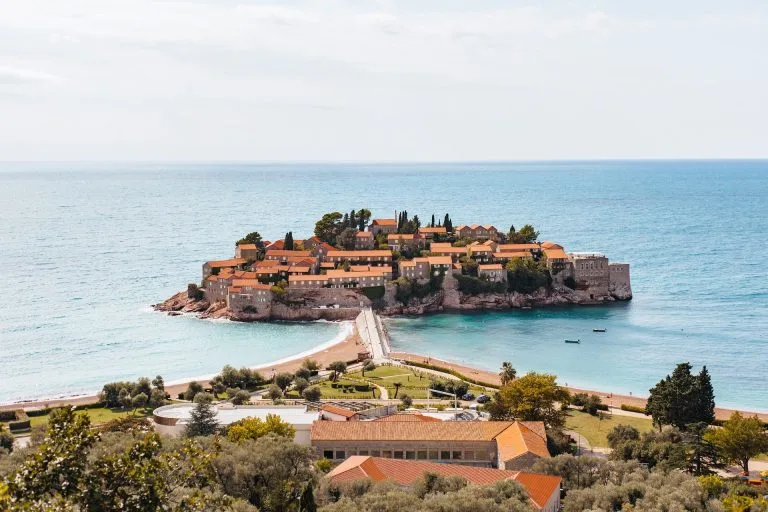 Pogled na Sveti Stefan