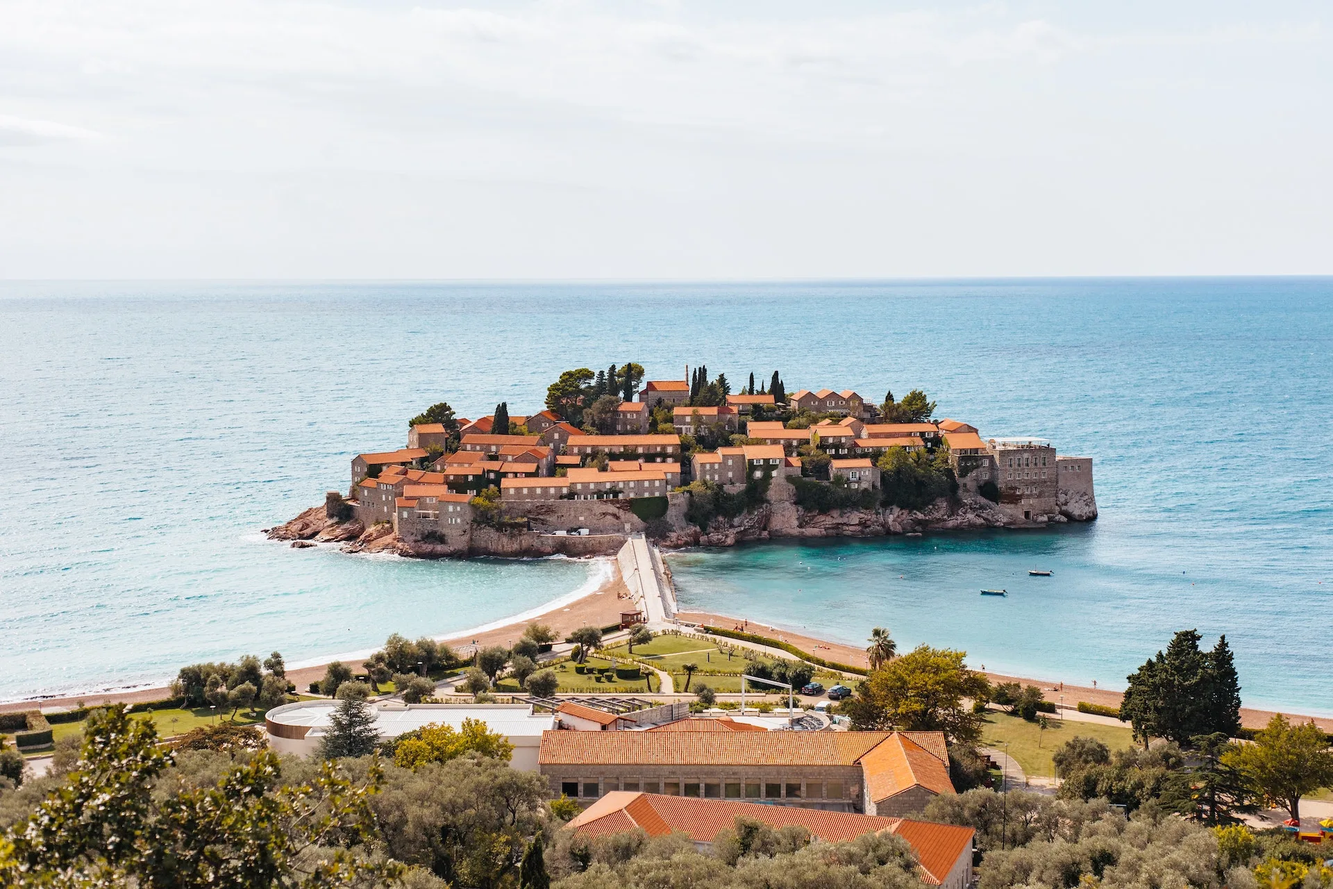 Pogled na Sveti Stefan