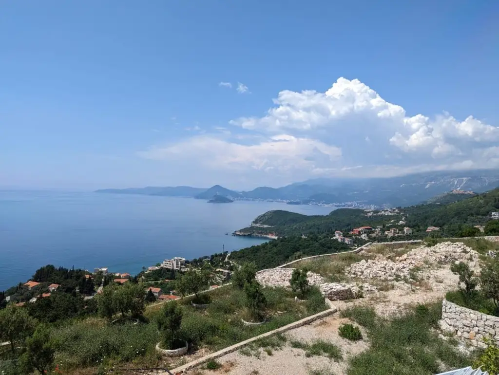 Pogled na Budvu