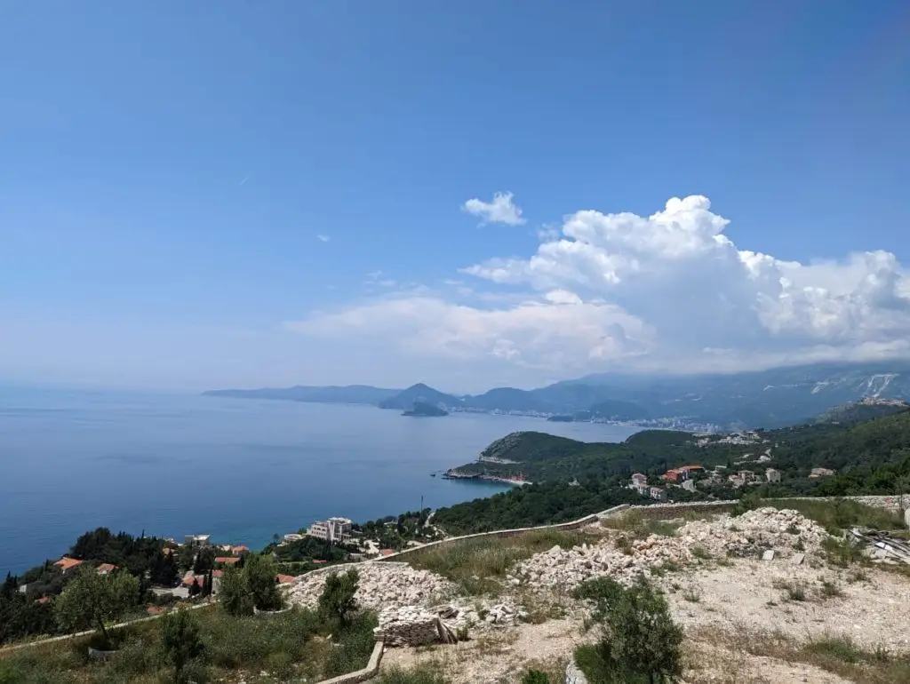 Pogled na Budvanski zaliv