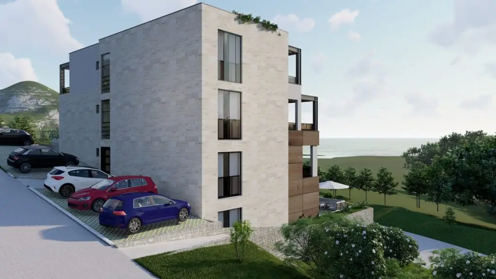 Urbanizovan plac za izgradnju stambene zgrade u Tivtu
