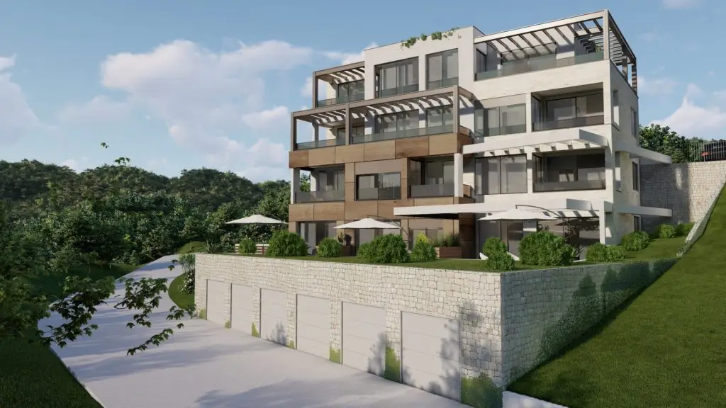 Urbanizovan plac za izgradnju stambene zgrade u Tivtu
