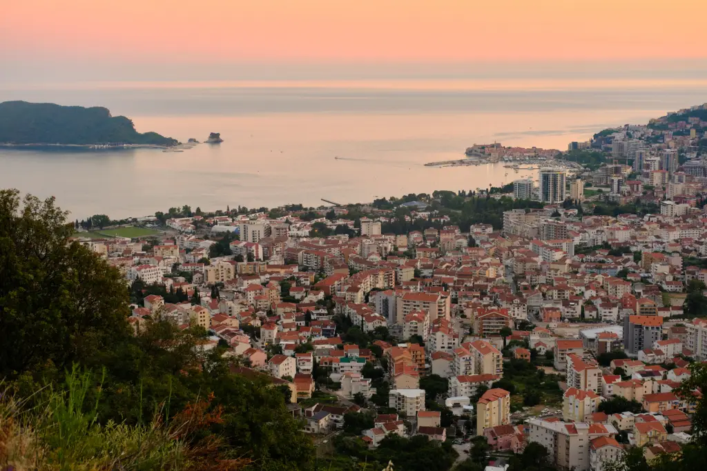 Pogled na Budvu