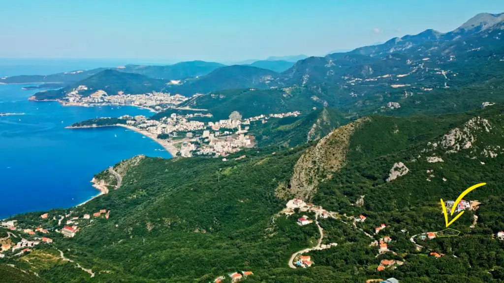 urbanizovan plac u Crnoj Gori