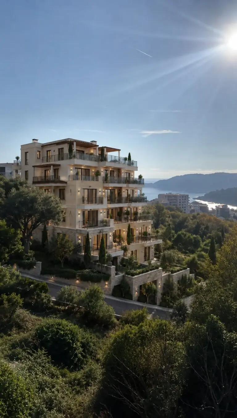 Urbanizovan plac u Bečićima sa trajnim pogledom na more